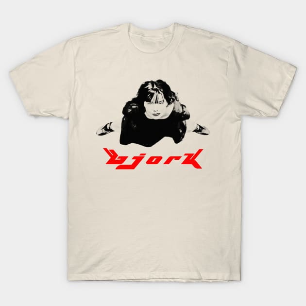 bjork visual art T-Shirt by DOGGIES ART VISUAL